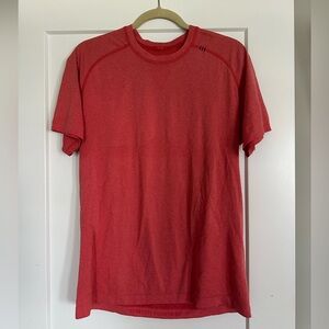 Red lululemon men’s short sleeve